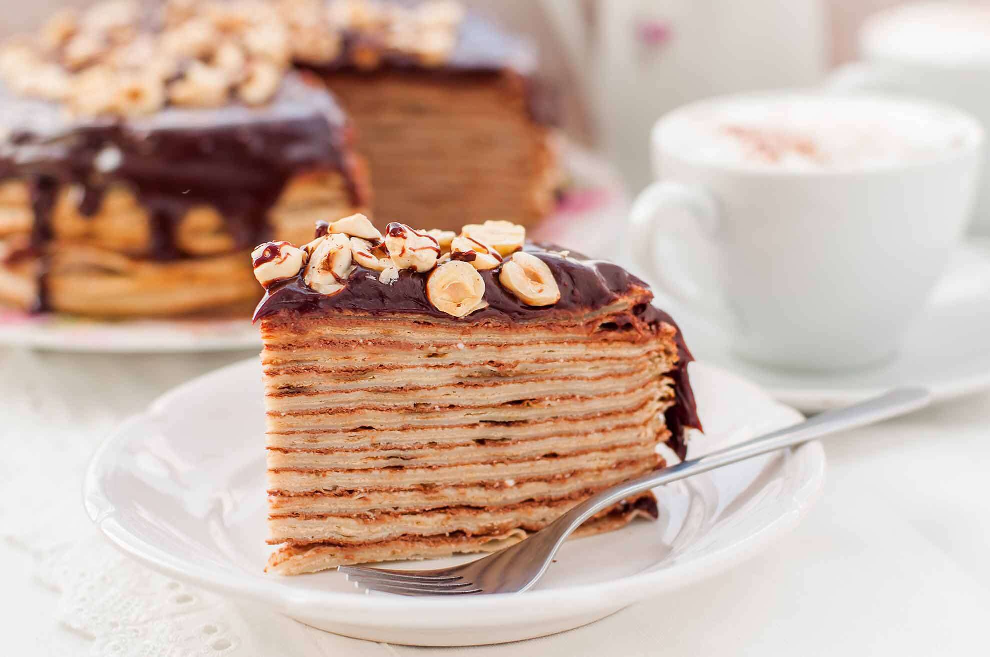 كيكة النوتيلا كيكة النوتيلا (mums pantry)