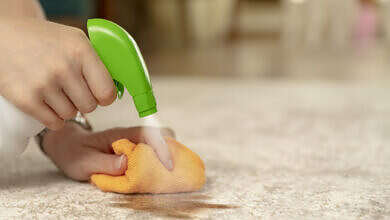 بقع الزيت على السجاد (مواقع)