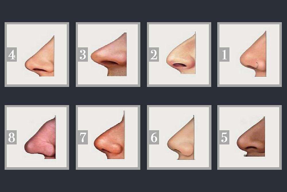 شكل الأنف7 اختبار شخصية (مواقع)