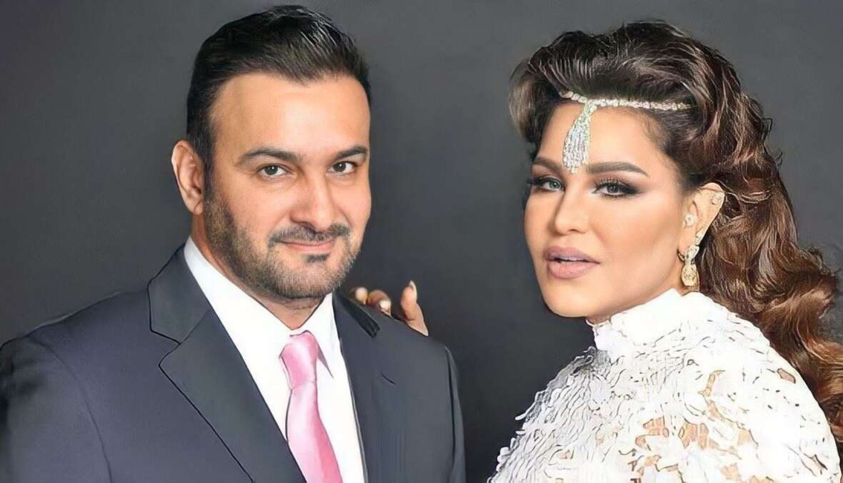 أحلام وزوجها الفنانة أحلام وزوجها 0وكالات)