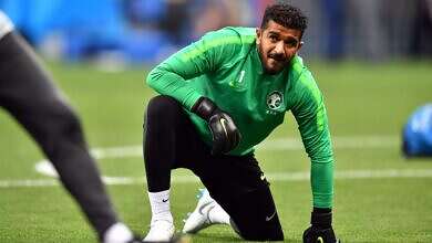 حارس الهلال السعودي (عبدالله المعيوف)