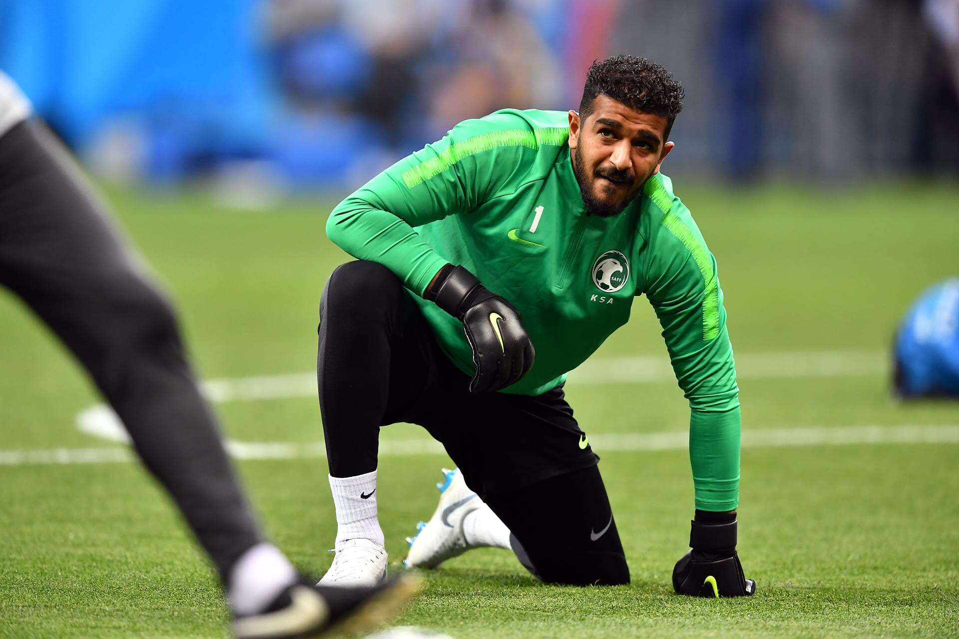 معيوف حارس الهلال السعودي (عبدالله المعيوف)