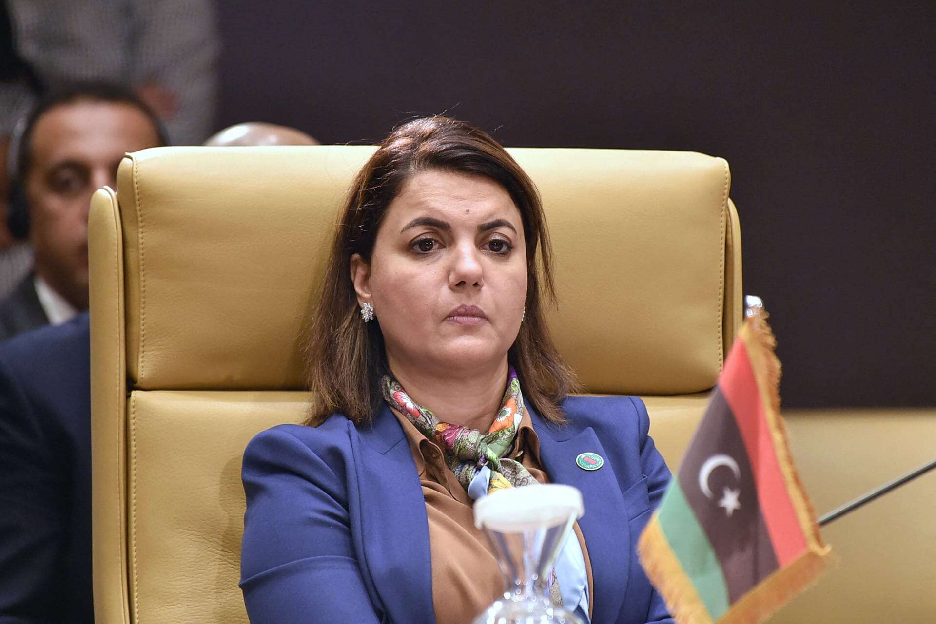 نجلاء المنقوش نجلاء المنقوش وزيرة الخارجية الليبية (سي إن إن)