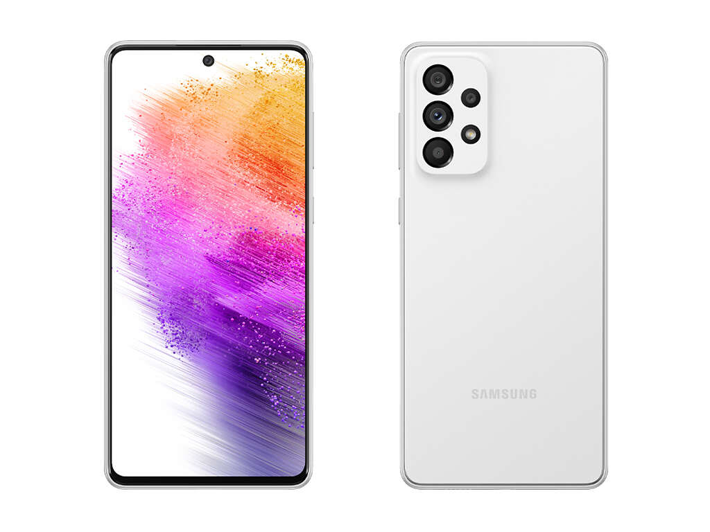 جلاكسي 73 هاتف Galaxy A73 5G (وكالات)