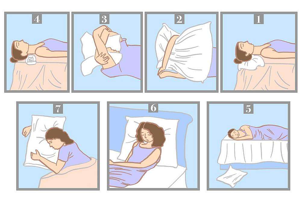 طريقة النوم اختبار شخصية (مواقع)
