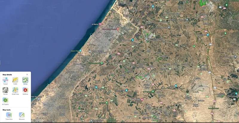 خرائط جوجل وويز تتخذ إجراء استباقيًا خطيرا قبل الاجتياح البري الإسرائيلي الوشيك لمدينة غزة