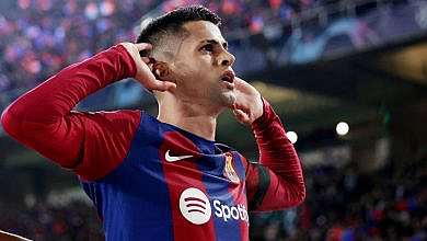 لاعب برشلونة جواو كانسيلو (وكالات)