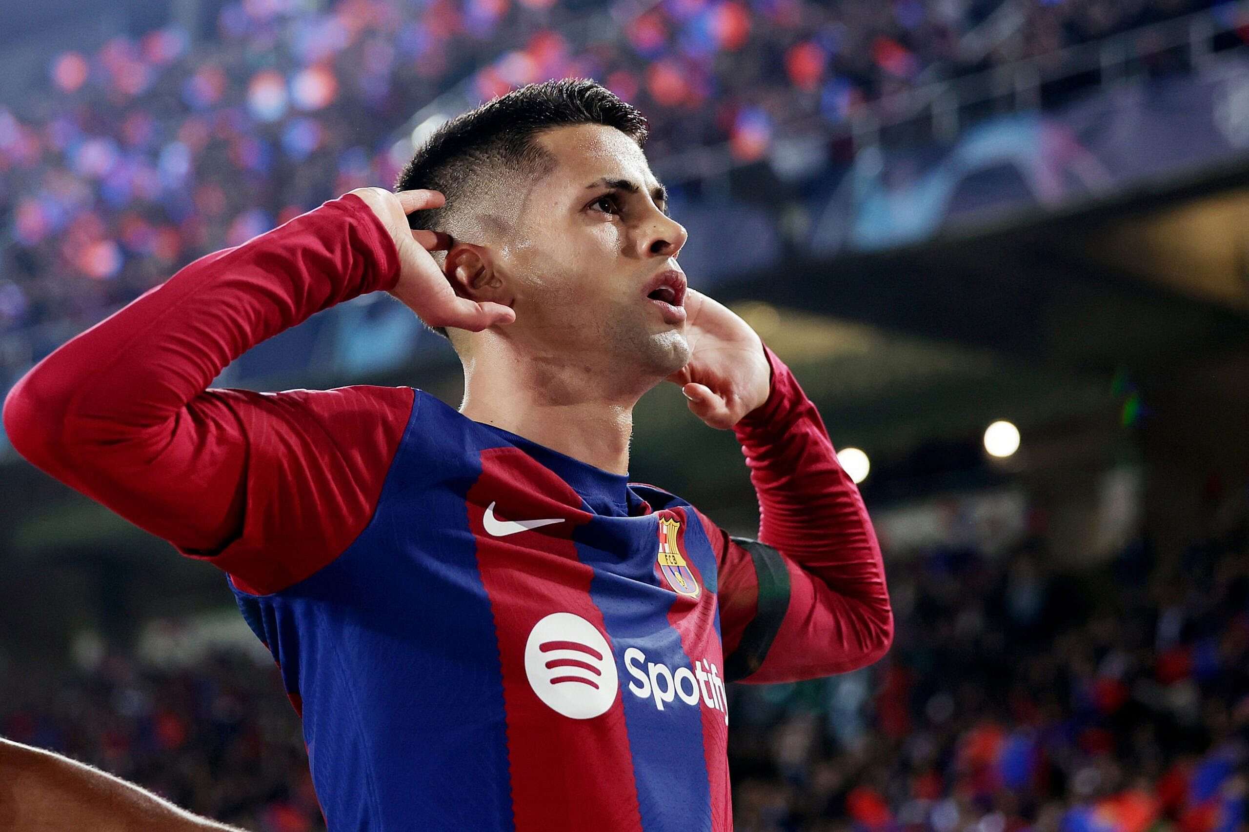 جواو كانسيلو لاعب برشلونة جواو كانسيلو (وكالات)
