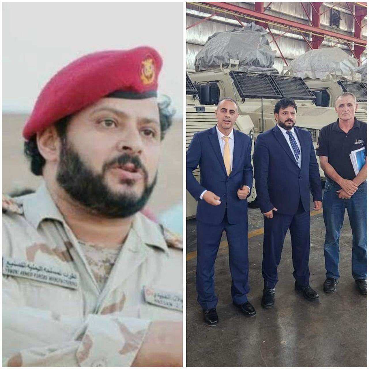 العبيدي3 الضابط اليمني العبيدي (منصات تواصل)