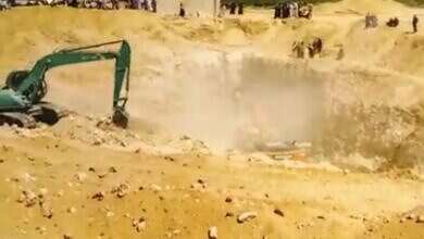 سقوط مصري في بئر بعمق 25 مترا (منصات تواصل)