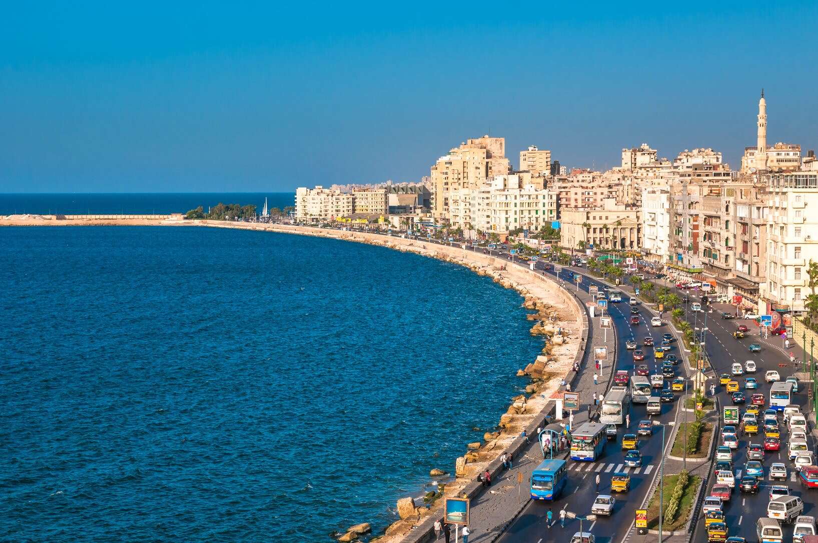 الاسكندرية مدينة الاسكندرية المصرية (وكالات)