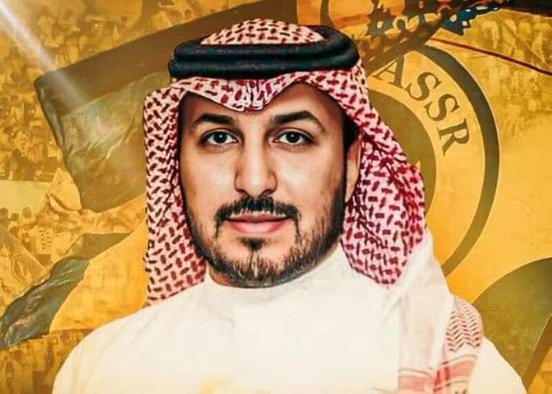 المهيدب فواز المهيدب رئيس نادي النصر السعودي (منصات تواصل)