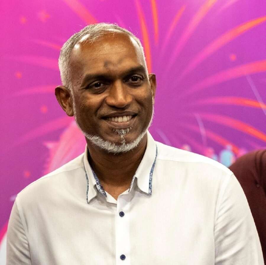 محمد رئيس المالديف محمد مويزو (وكالات)