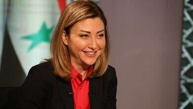 المذيعة السورية لونا الشبل (وكالات)