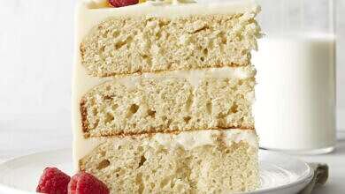 كيكة فانيليا (allrecipes)