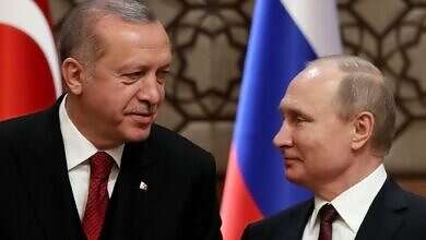 الرئيسان التركي والروسي (وكالات)