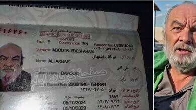 المسن الإيراني في اللاذقية السورية (منصات تواصل)