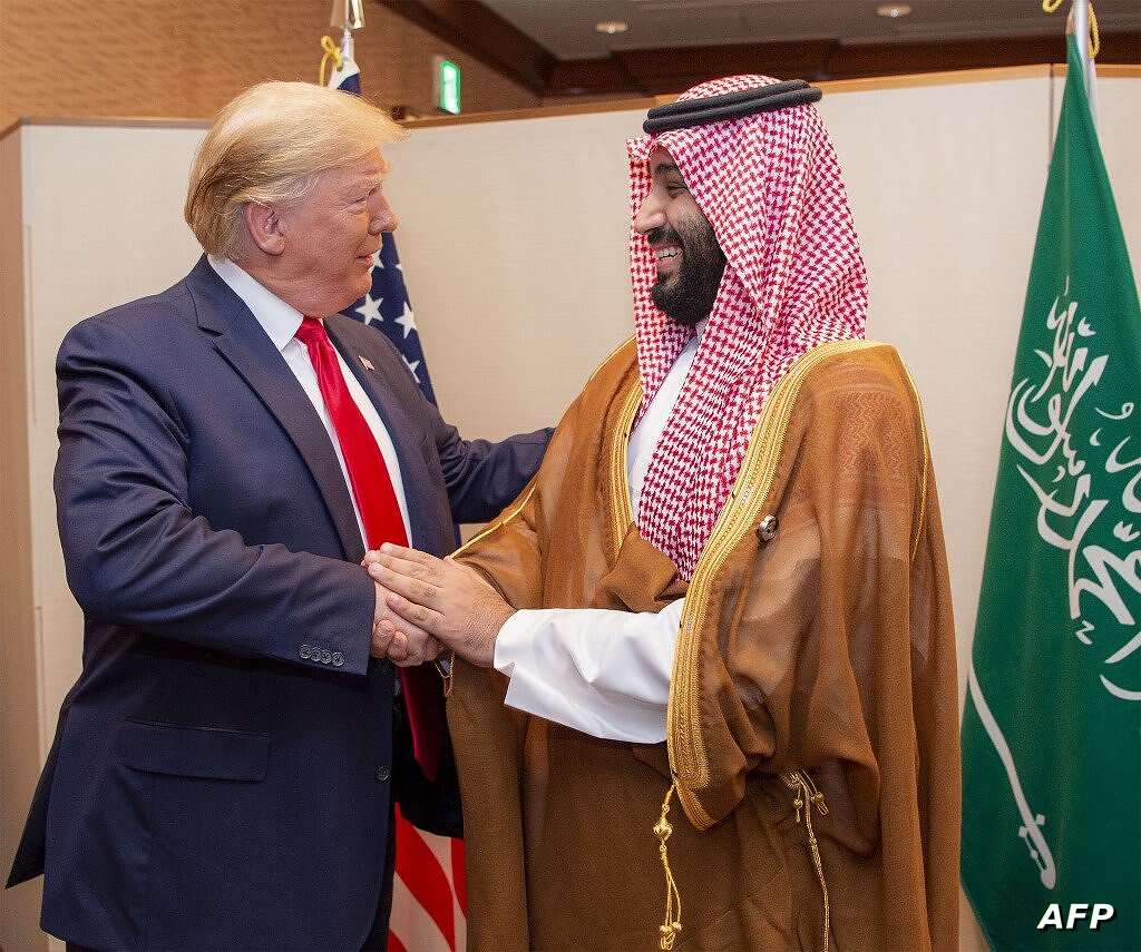 ترامب وبن سلمان ترامب وبن سلمان (وكالات)