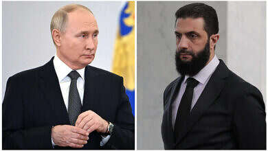 الرئيسان السوري والروسي (وكالات)