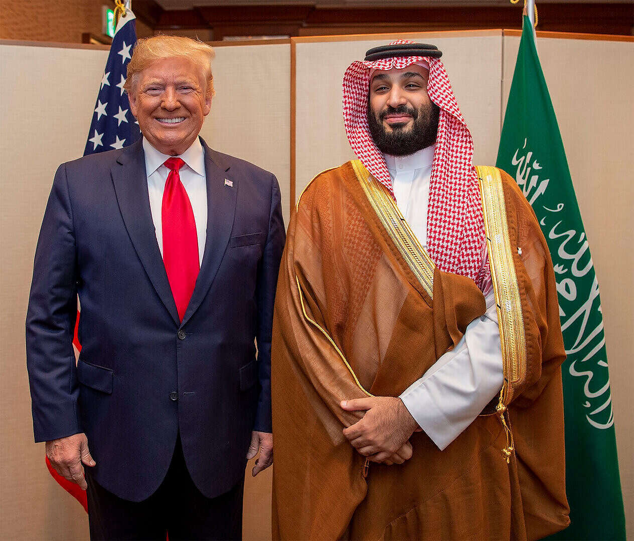 ترامب وبن سلمان ترامب وبن سلمان (وكالات)