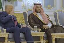 الرئيس الأمريكي في السعودية (منصات تواصل)