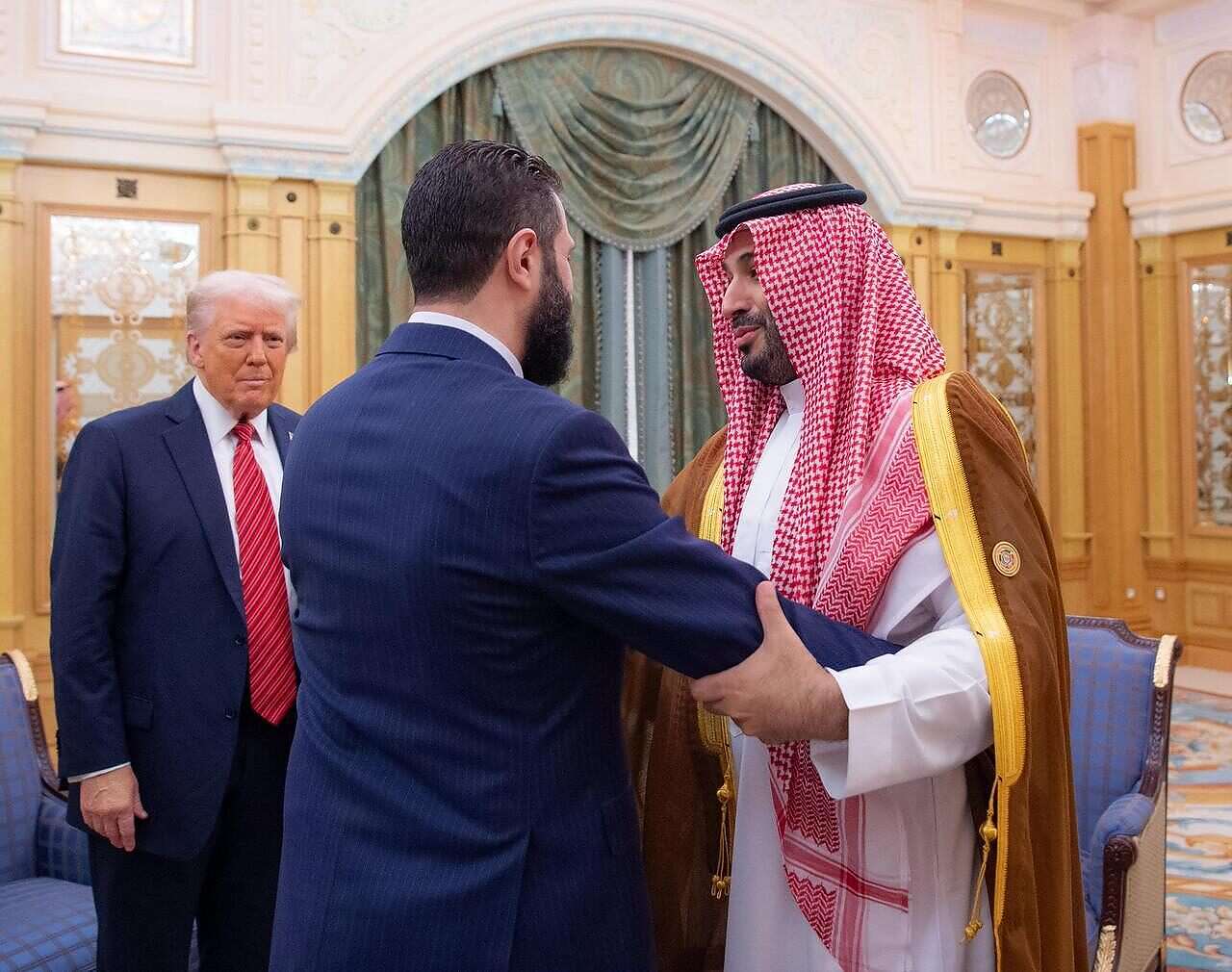 الشرع وترامب الرئيسان السوري والأمريكي (منصات تواصل)