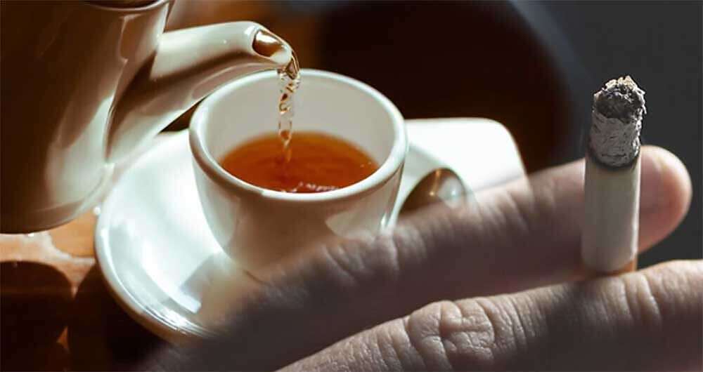 شاي ودخان صورة تعبيرية (مواقع)