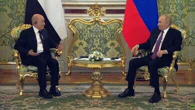 الرئيسان اليمني والروسي (روسيا اليوم)