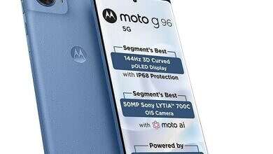 هاتف موتورولا جي 96 (مواقع)